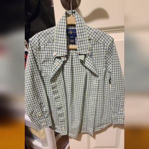 Ralph Lauren Green dress up shirt 3T
